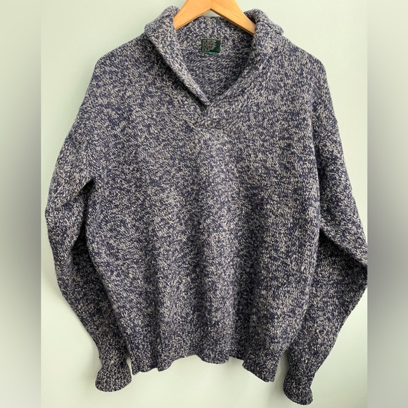 Vintage John Martin Shetland 100% Wool Sweater Size M - Picture 2 of 5